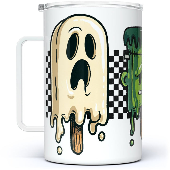 Halloween Popsicles Insulated Travel Mug - Loftipop