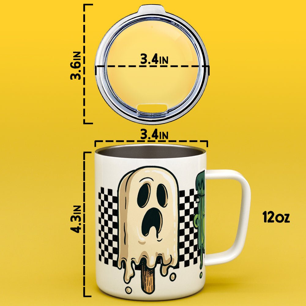 Halloween Popsicles Insulated Travel Mug - Loftipop