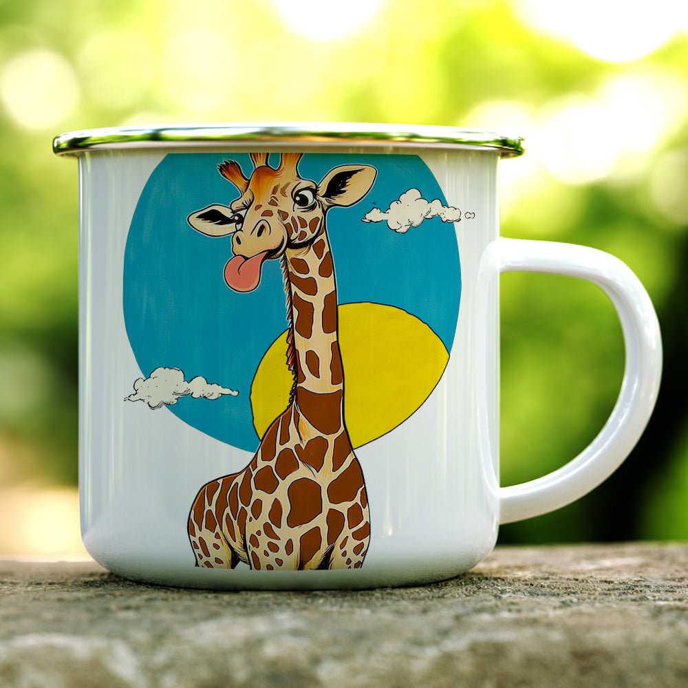 Happy Giraffe Camp Mug - Loftipop