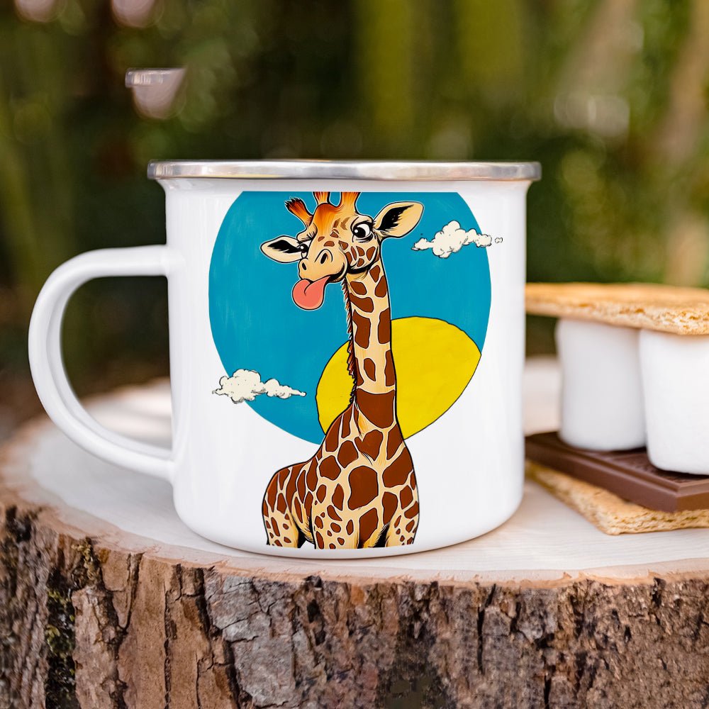 Happy Giraffe Camp Mug - Loftipop