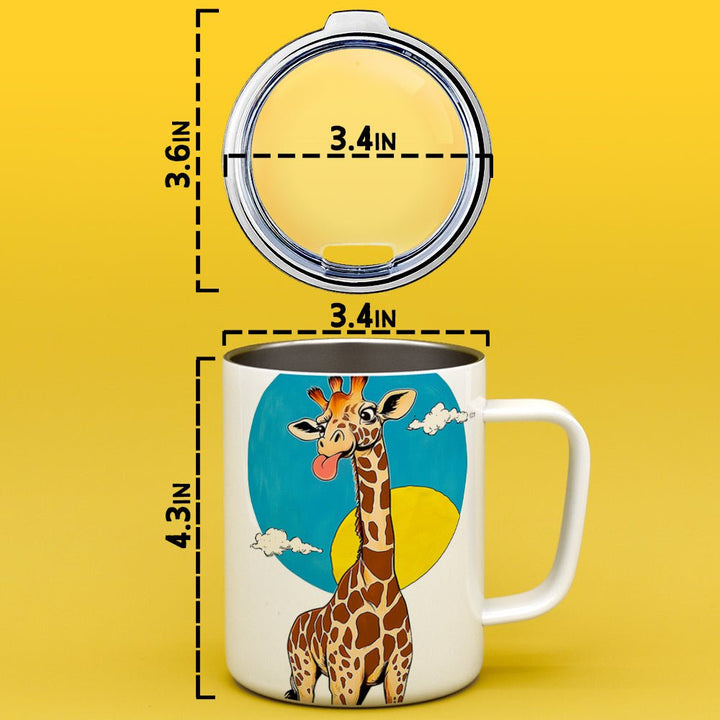 Happy Giraffe Insulated Travel Mug - Loftipop