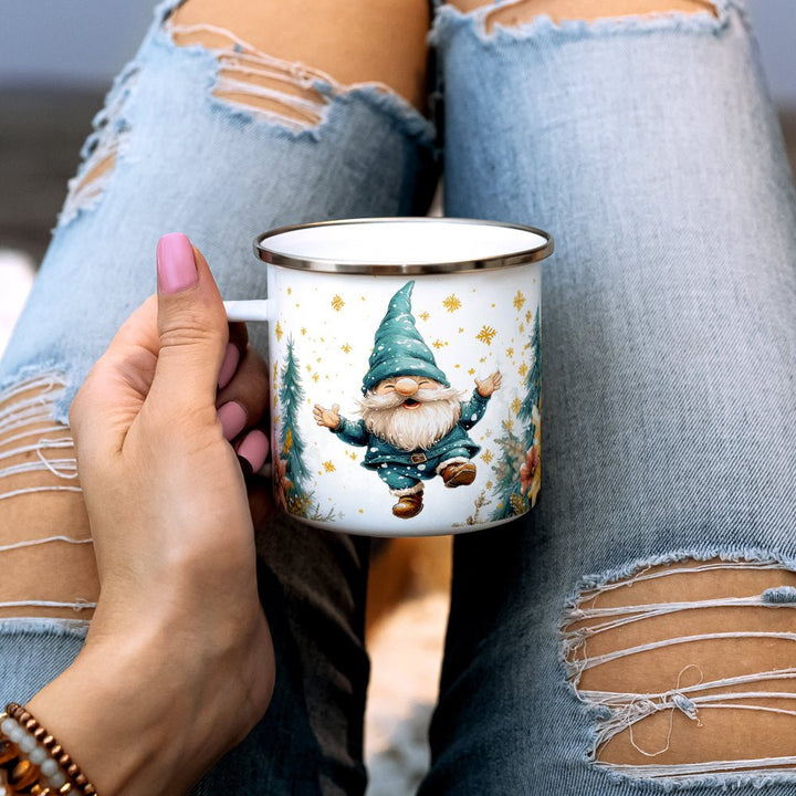 Happy Winter Gnome Camp Mug - Loftipop