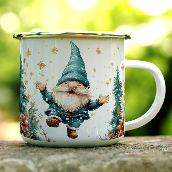 Happy Winter Gnome Camp Mug - Loftipop