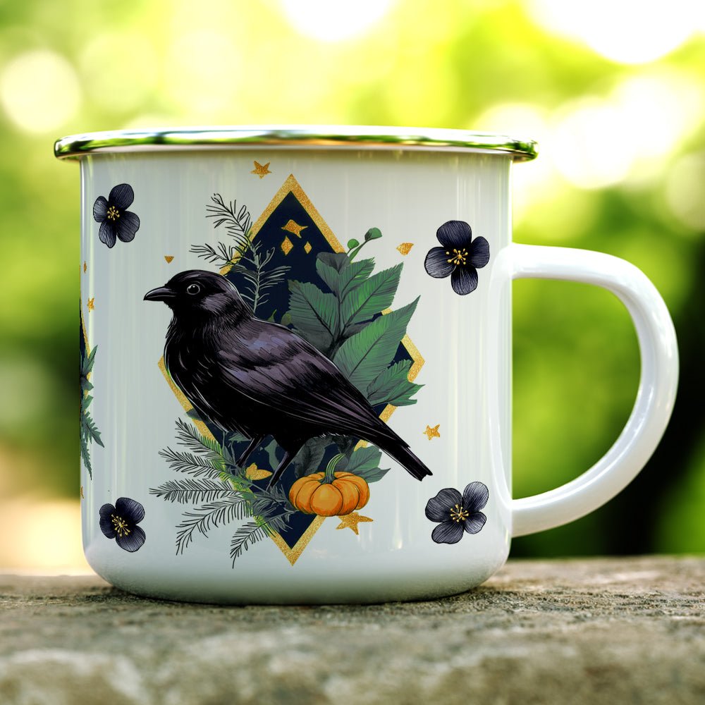 Harvest Crow Camp Mug - Loftipop