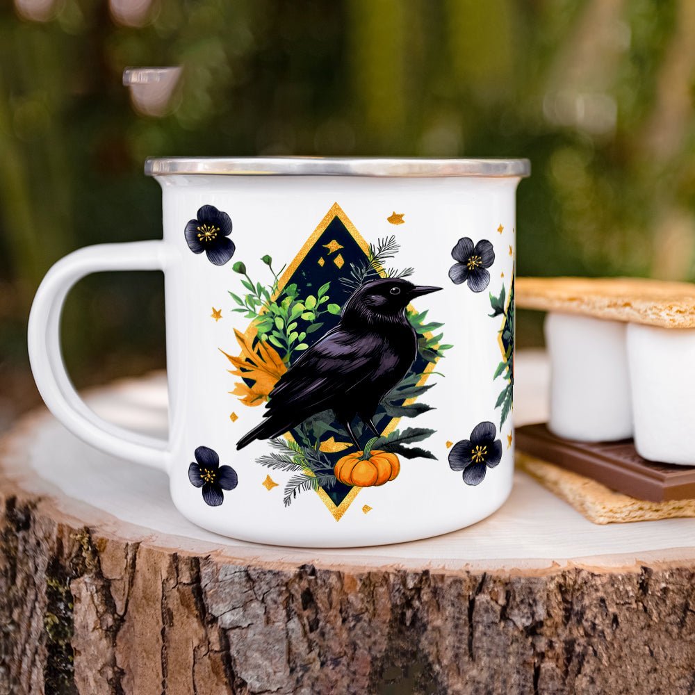 Harvest Crow Camp Mug - Loftipop