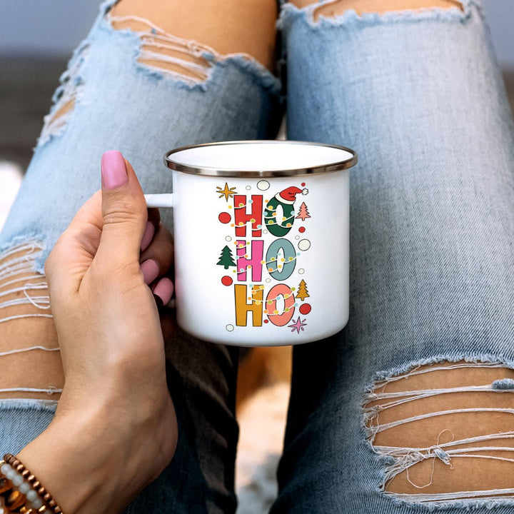 HO HO HO Camp Mug - Loftipop