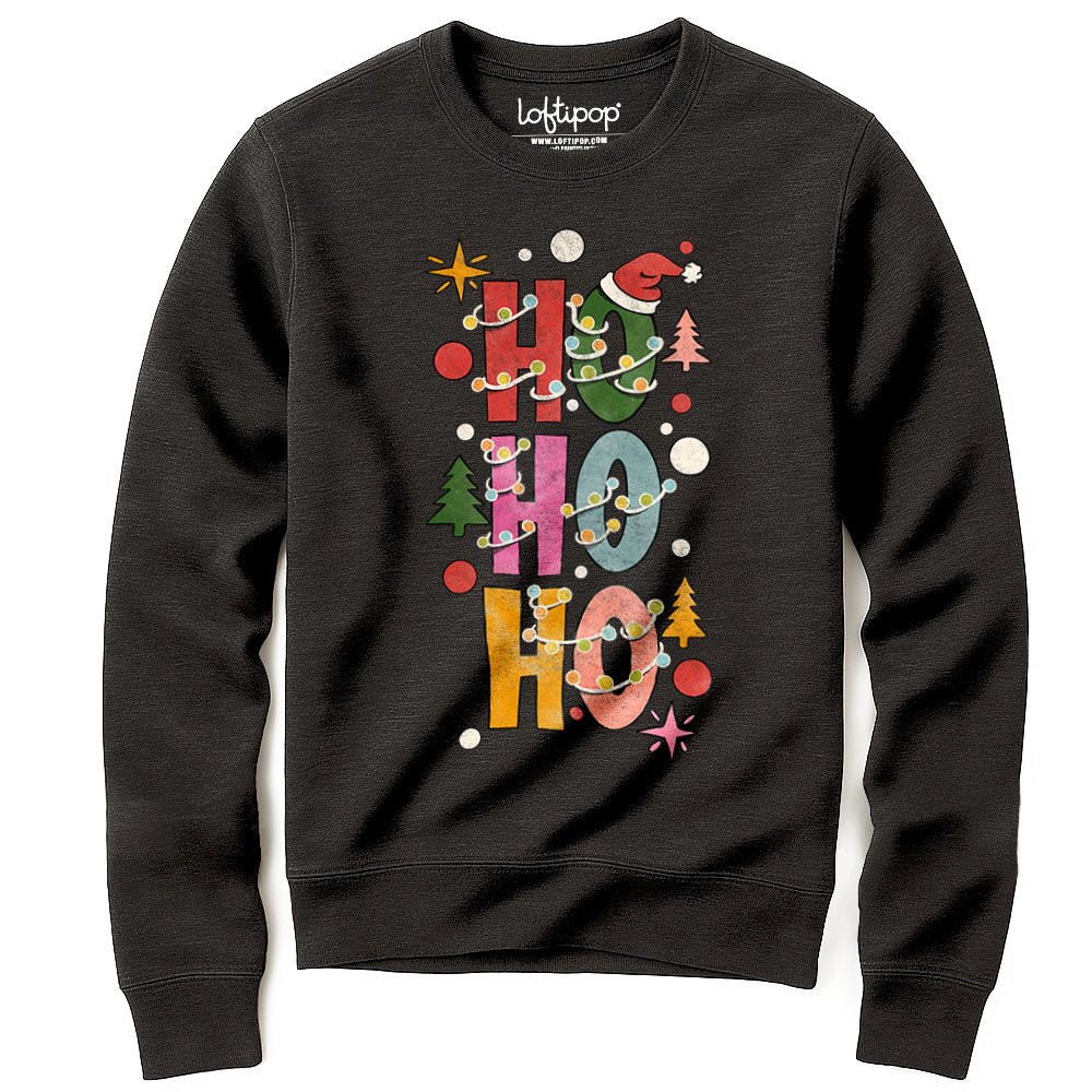 HO HO HO Crewneck Sweatshirt - Loftipop