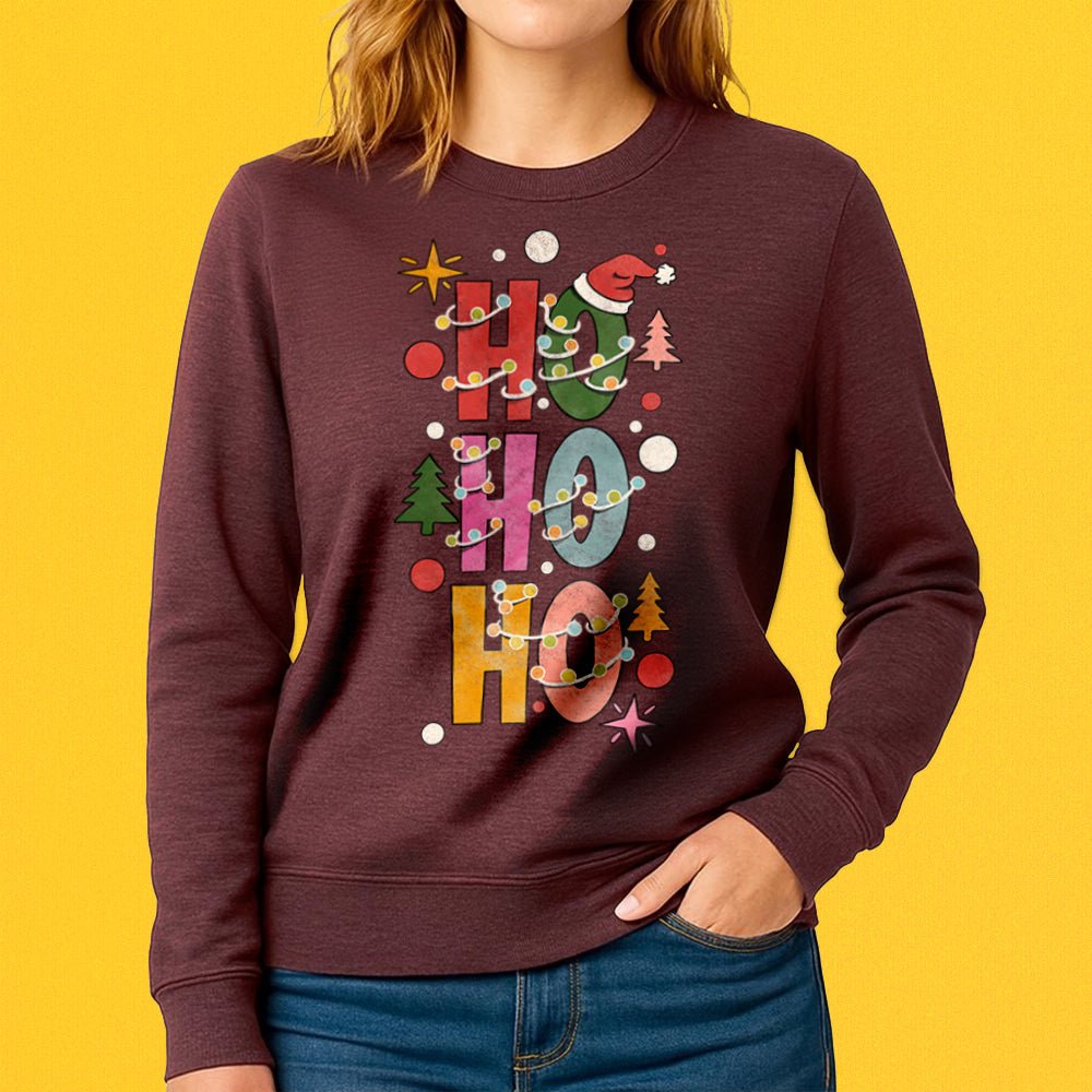 HO HO HO Crewneck Sweatshirt - Loftipop