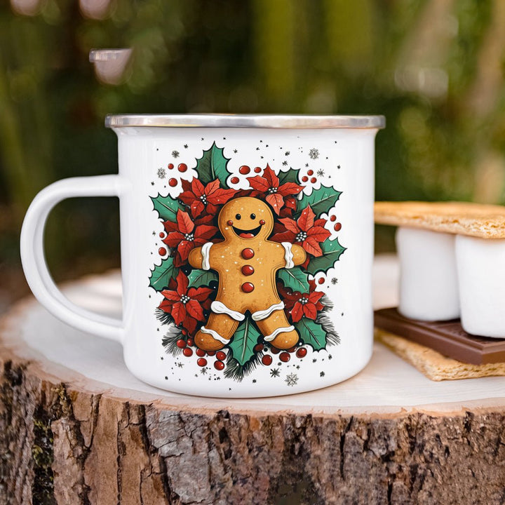 Holiday Gingerbread Camp Mug - Loftipop