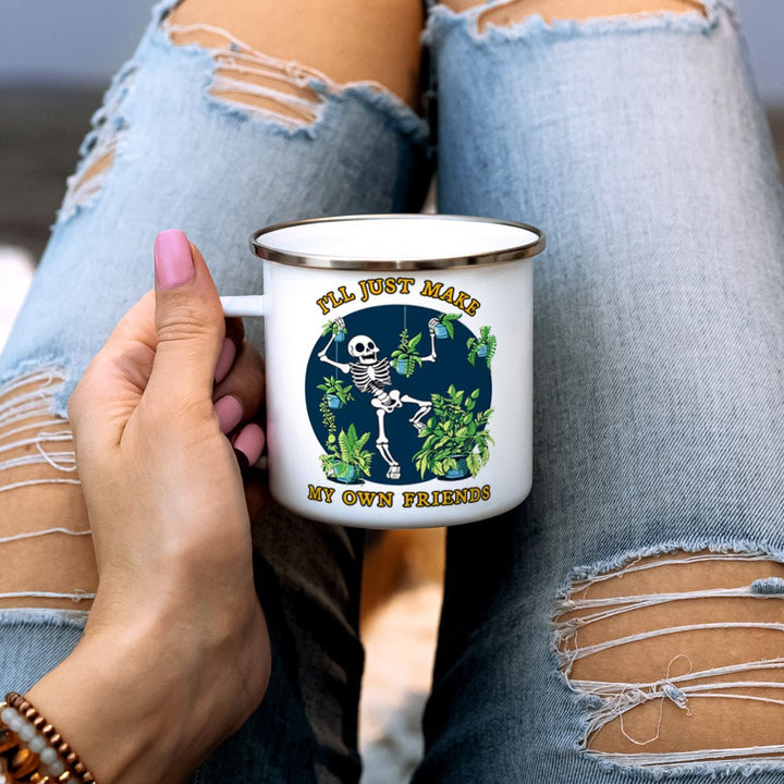 I'll Just Make My Own Friends Camp Mug - Loftipop