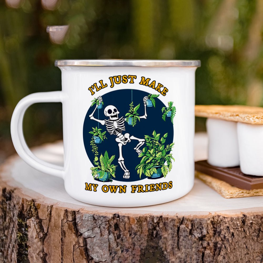 I'll Just Make My Own Friends Camp Mug - Loftipop