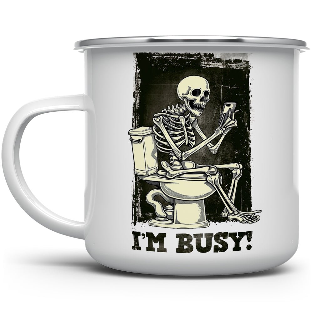 I'm Busy Camp Mug - Loftipop