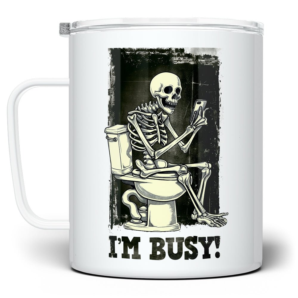 I'm Busy Insulated Travel Mug - Loftipop