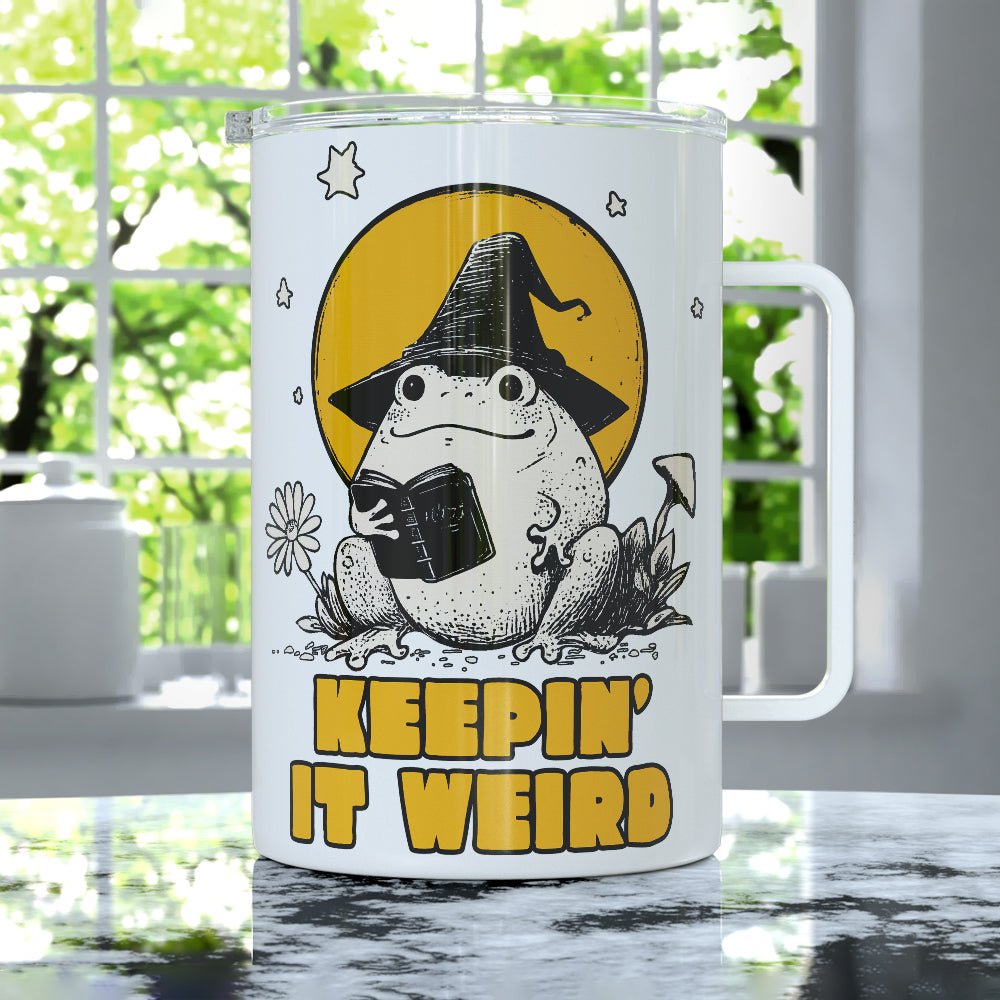 Keepin It Weird Insulated Travel Mug - Loftipop