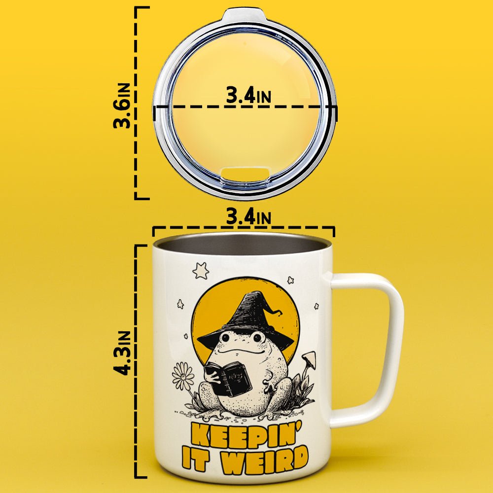 Keepin It Weird Insulated Travel Mug - Loftipop