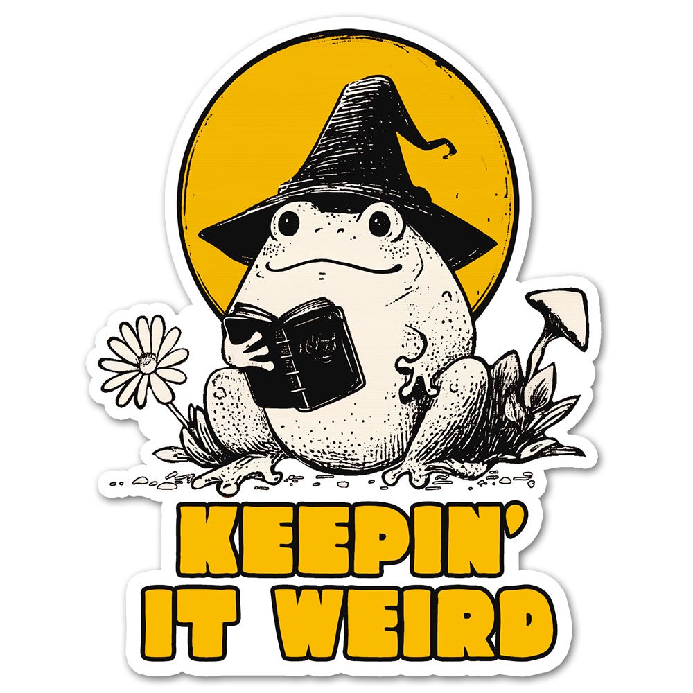 Keepin It Weird Sticker - Loftipop