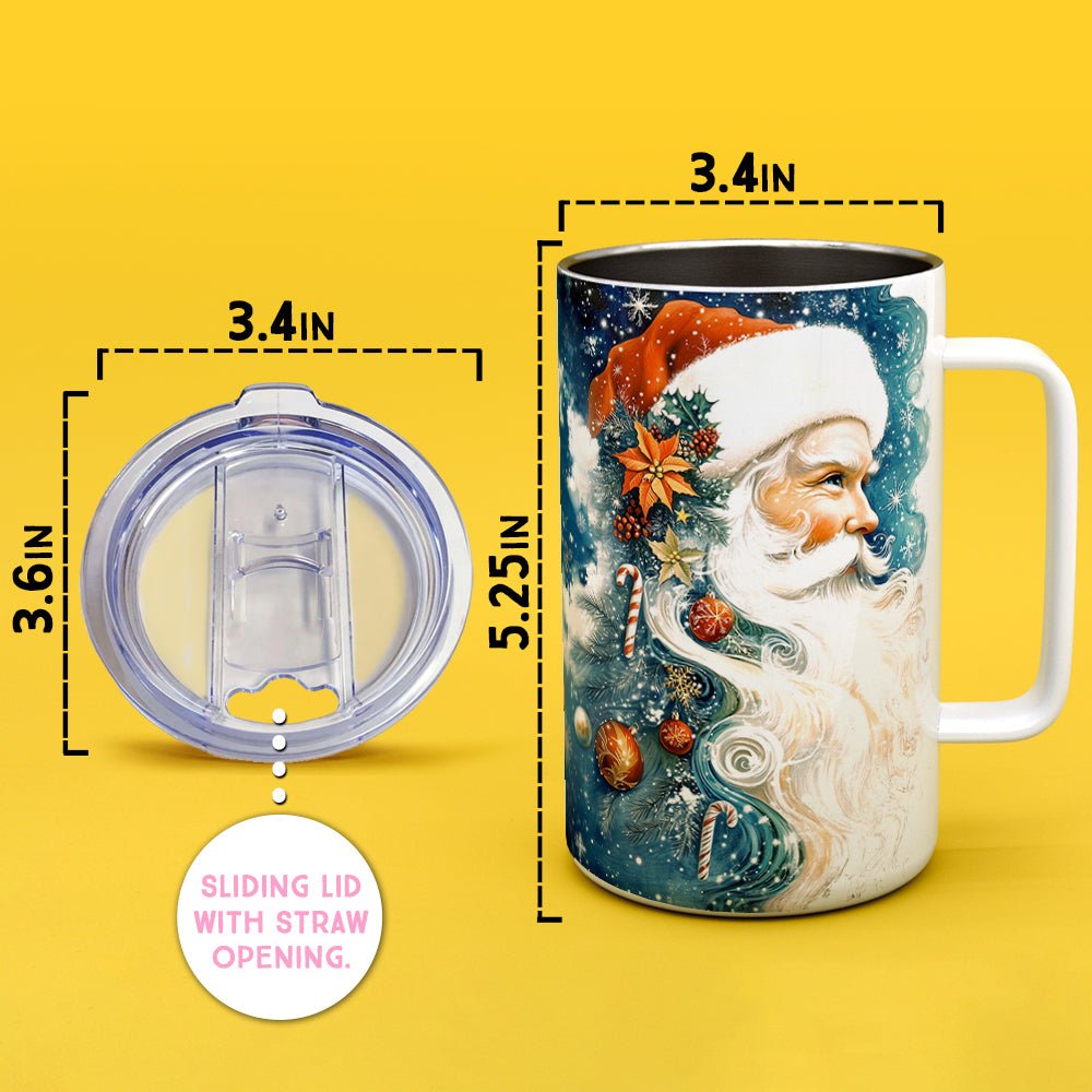 Magical Santa Insulated Travel Mug - Loftipop