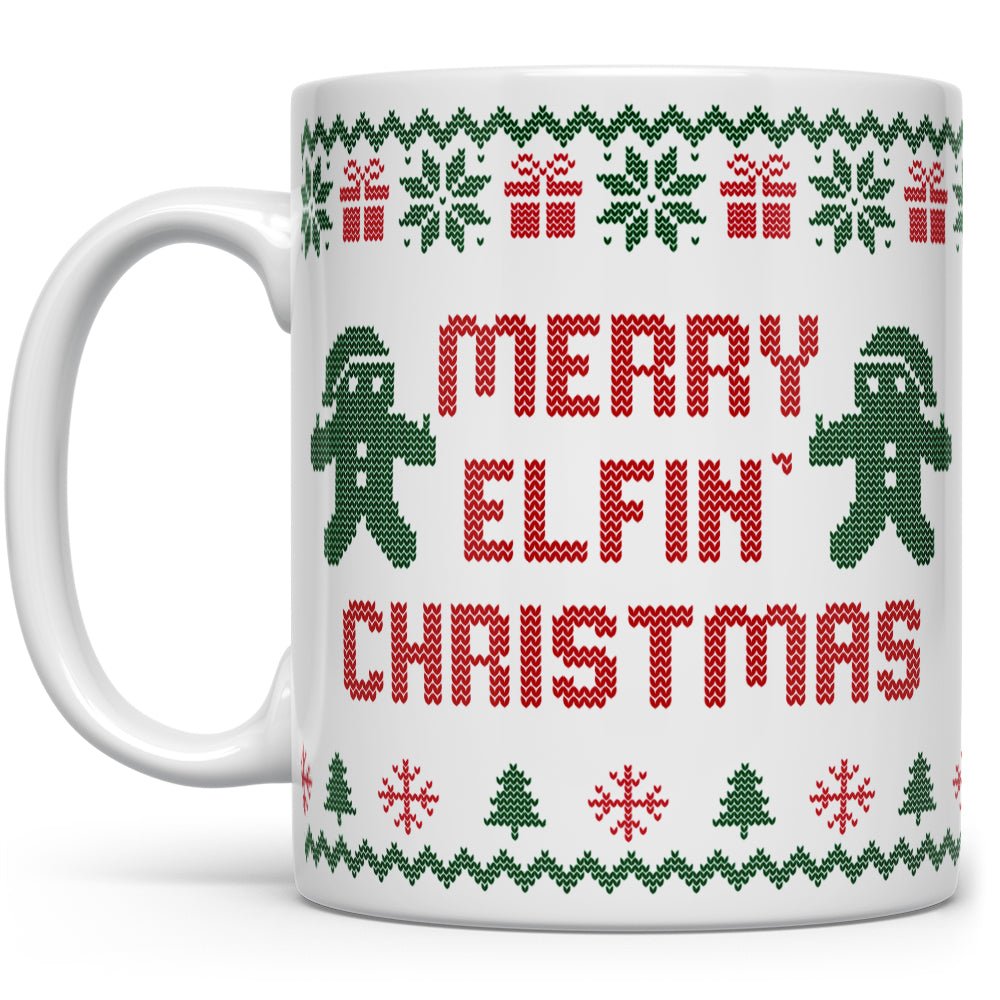 Merry Elfin Christmas Mug - Loftipop