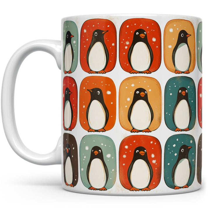 Mod Winter Penguin Mug - Loftipop