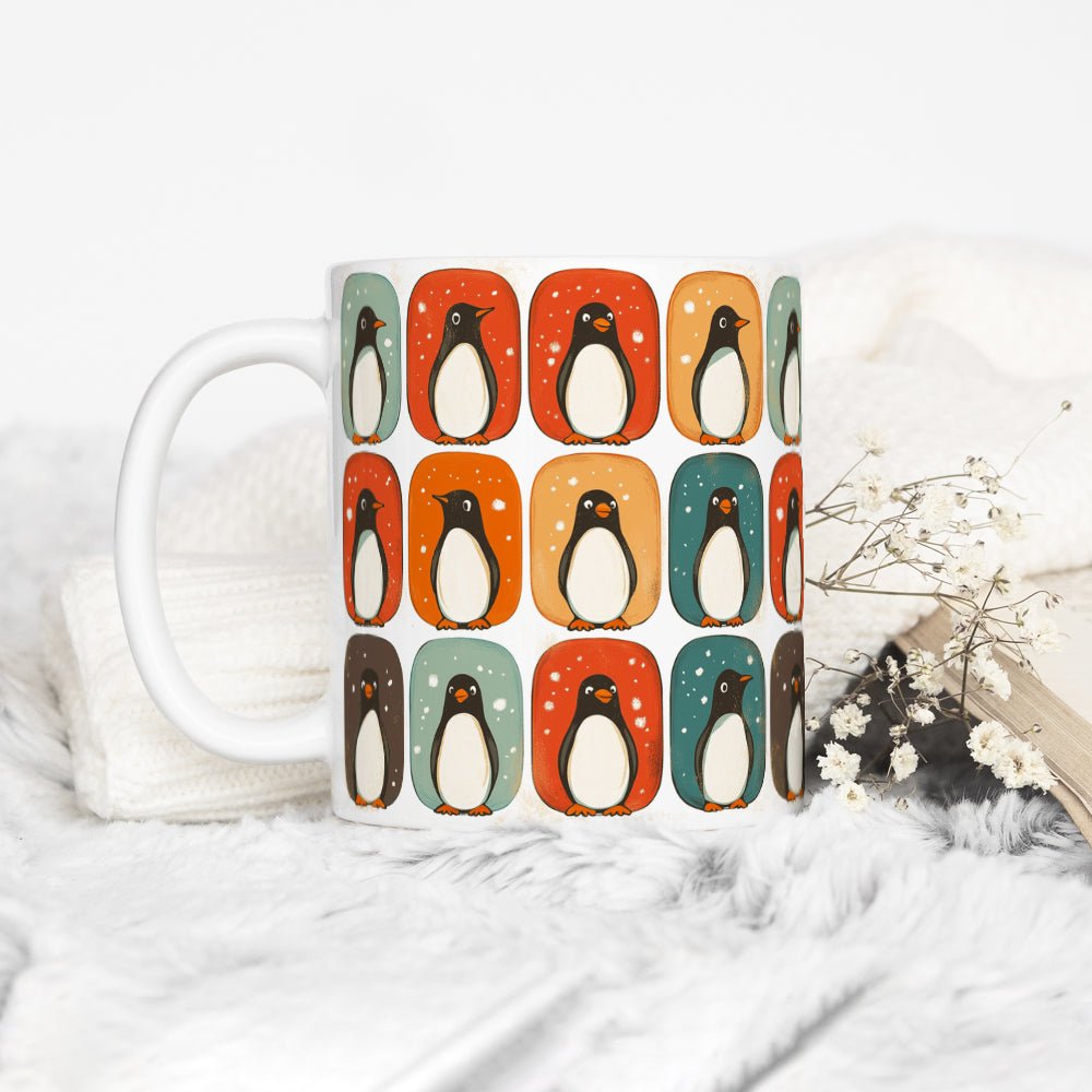 Mod Winter Penguin Mug - Loftipop