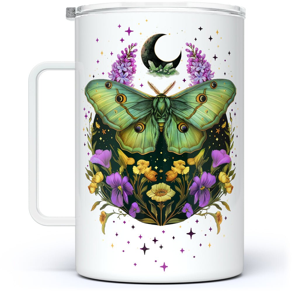 Mystic Moth Insulated Travel Mug - Loftipop