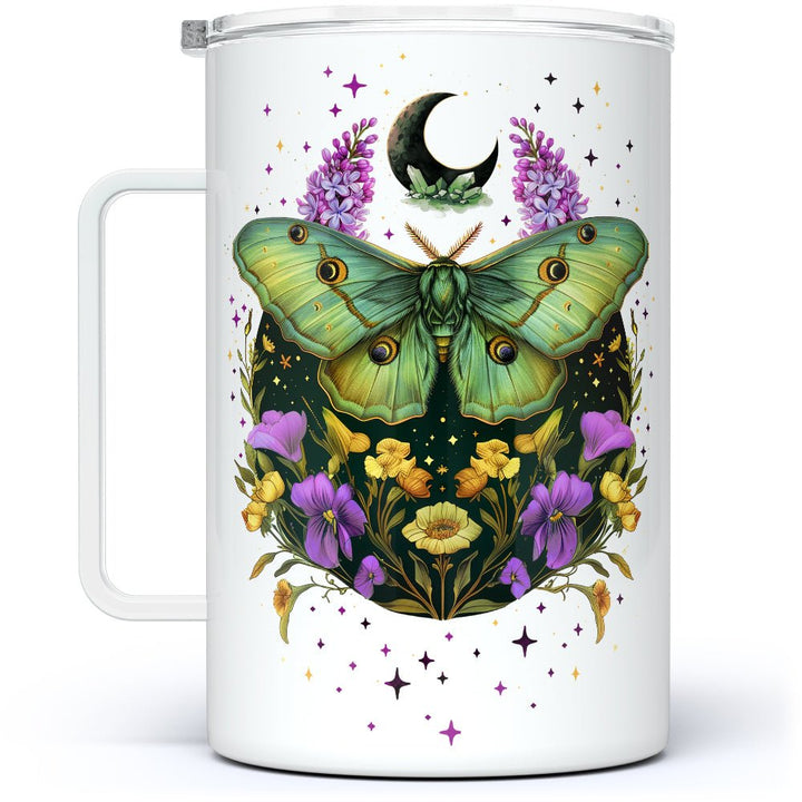 Mystic Moth Insulated Travel Mug - Loftipop