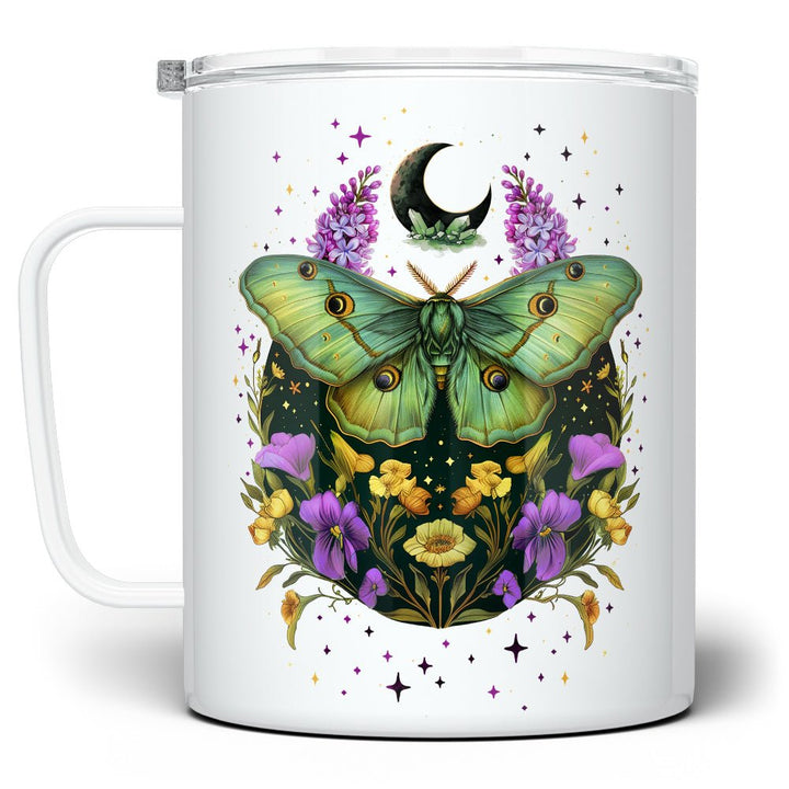 Mystic Moth Insulated Travel Mug - Loftipop