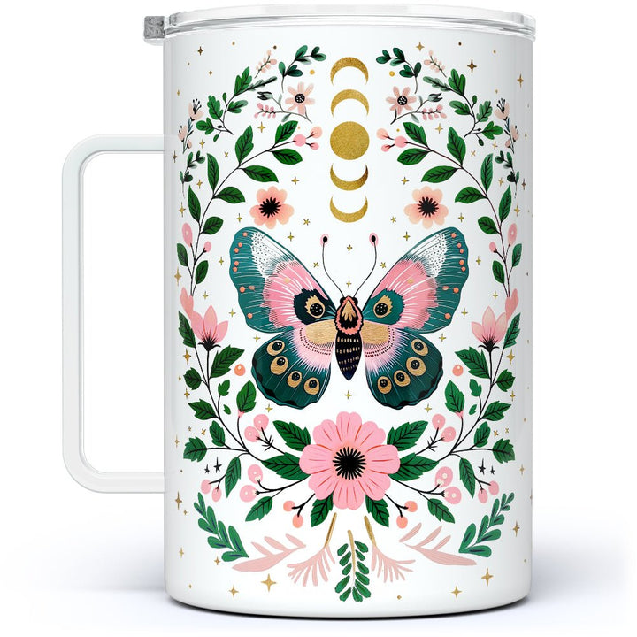 Mystical Butterfly Insulated Travel Mug - Loftipop