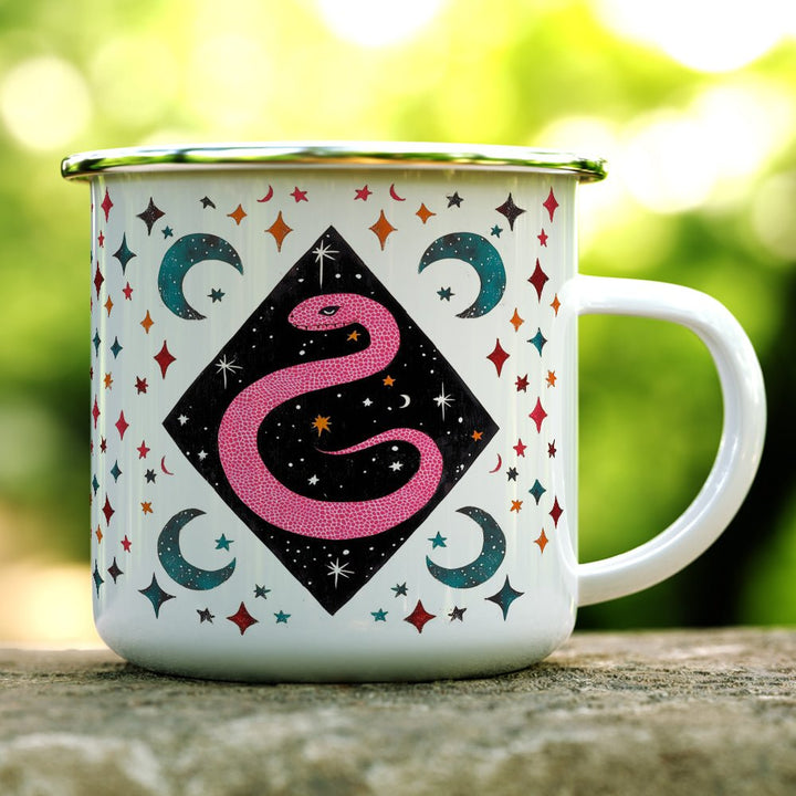 Mystical Snake Camp Mug - Loftipop