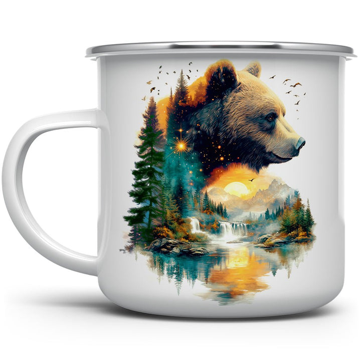 Nature Bear Camp Mug - Loftipop