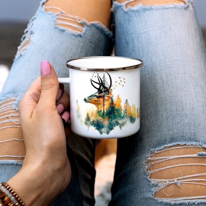 Nature Buck Camp Mug - Loftipop