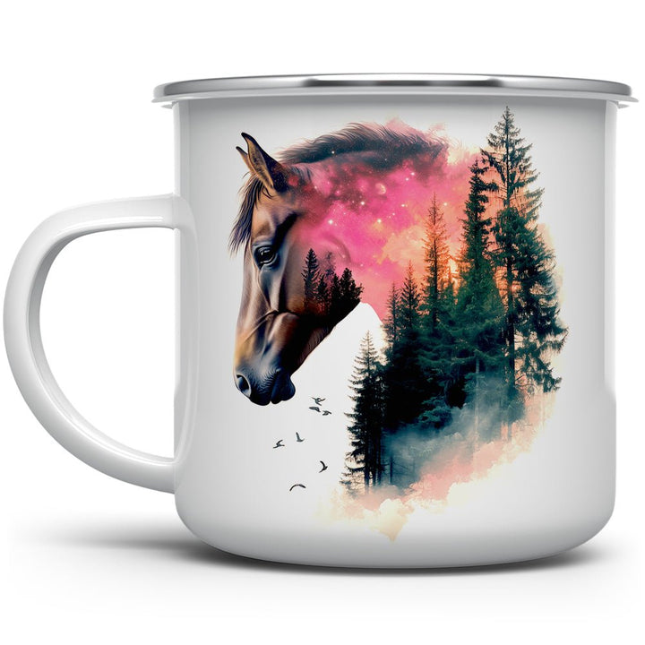 Nature Horse Camp Mug - Loftipop