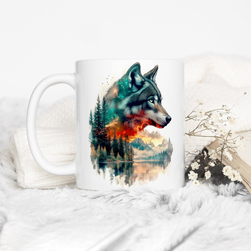 Nature Wolf Mug - Loftipop