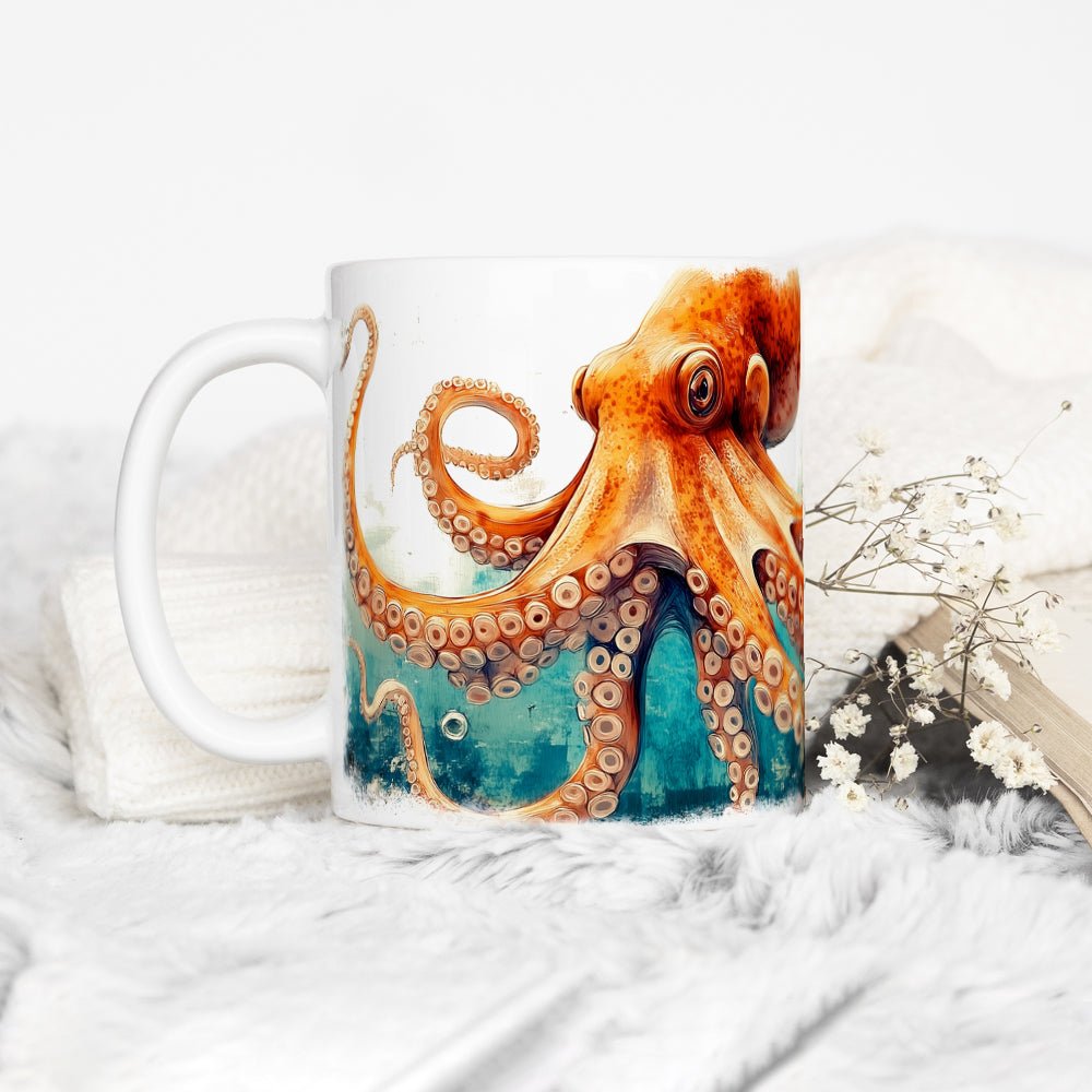 Nautical Octopus Mug - Loftipop