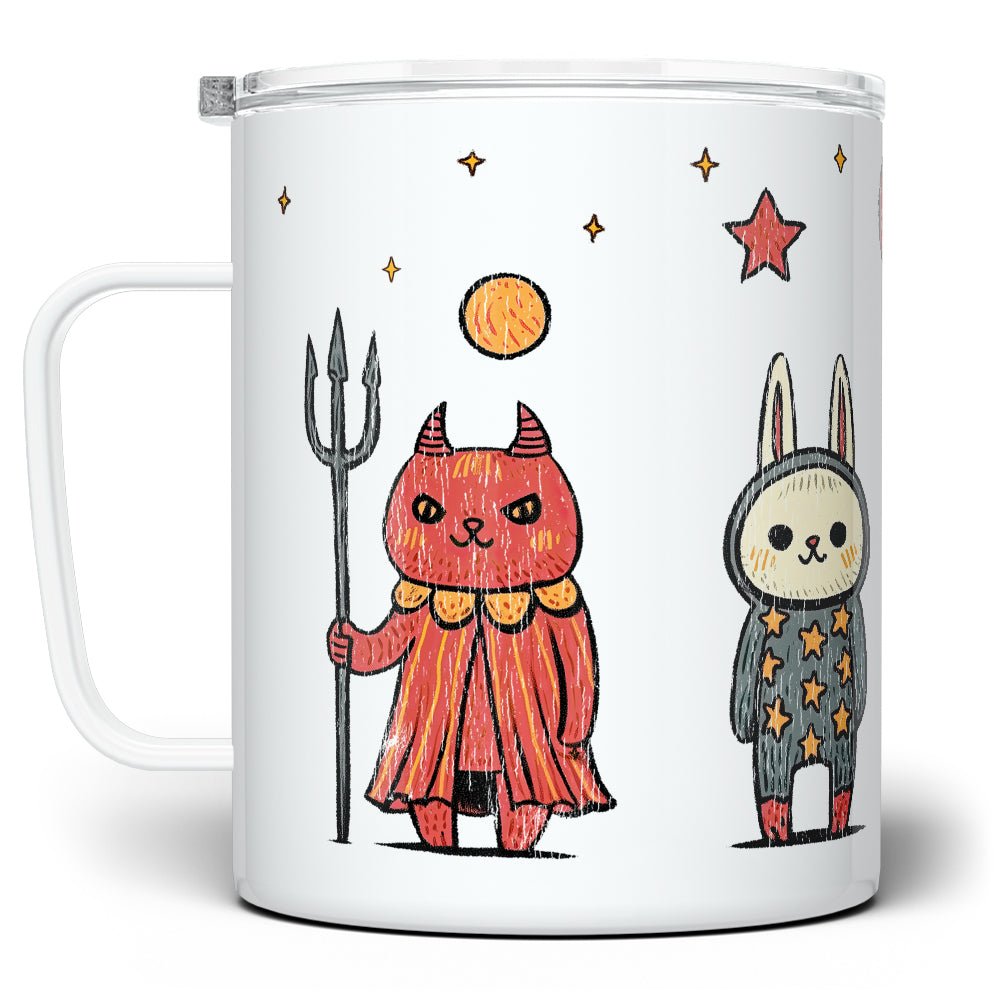 Occult Vintage Animals Insulated Travel Mug - Loftipop
