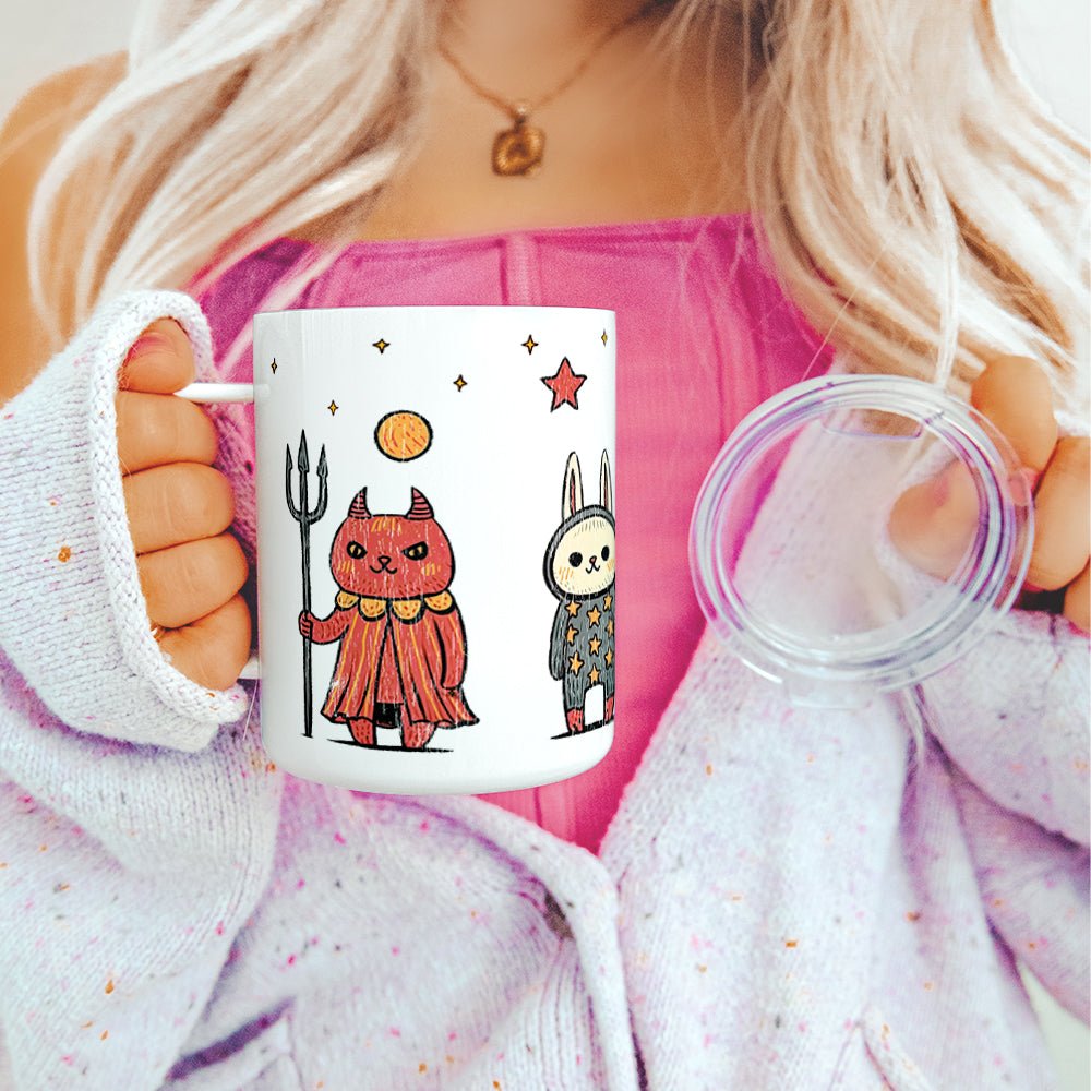 Occult Vintage Animals Insulated Travel Mug - Loftipop