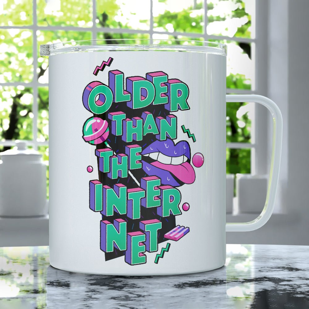 Older Than The Internet Insulated Travel Mug - Loftipop