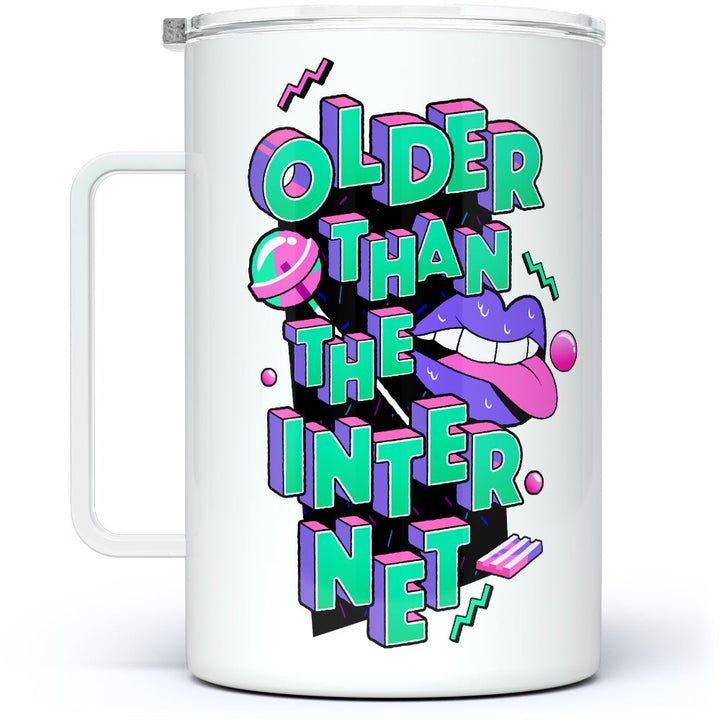 Older Than The Internet Insulated Travel Mug - Loftipop