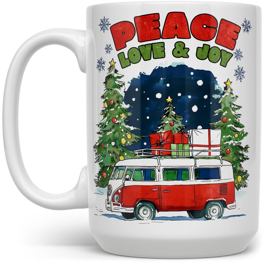 Peace Love Joy Mug - Loftipop