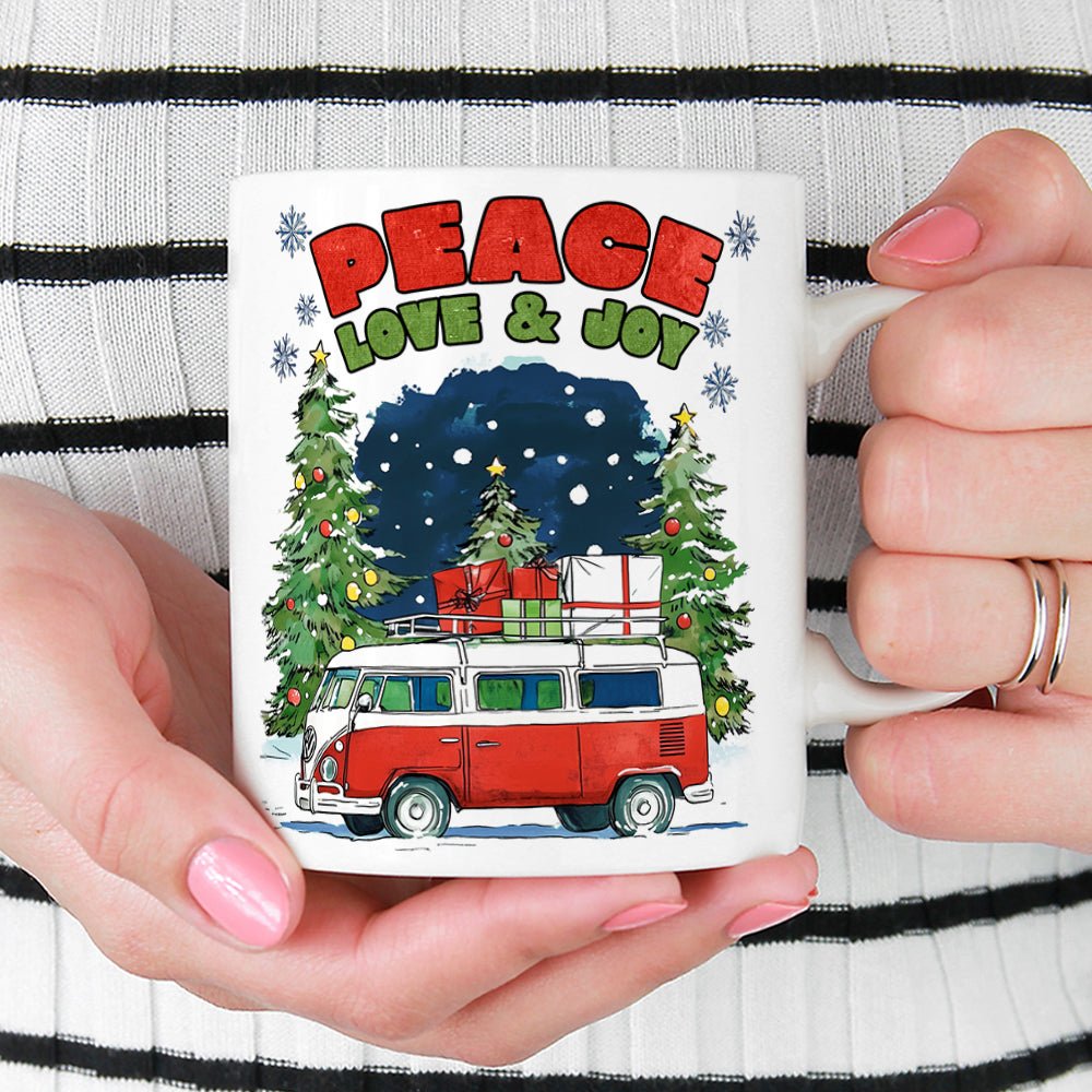 Peace Love Joy Mug - Loftipop