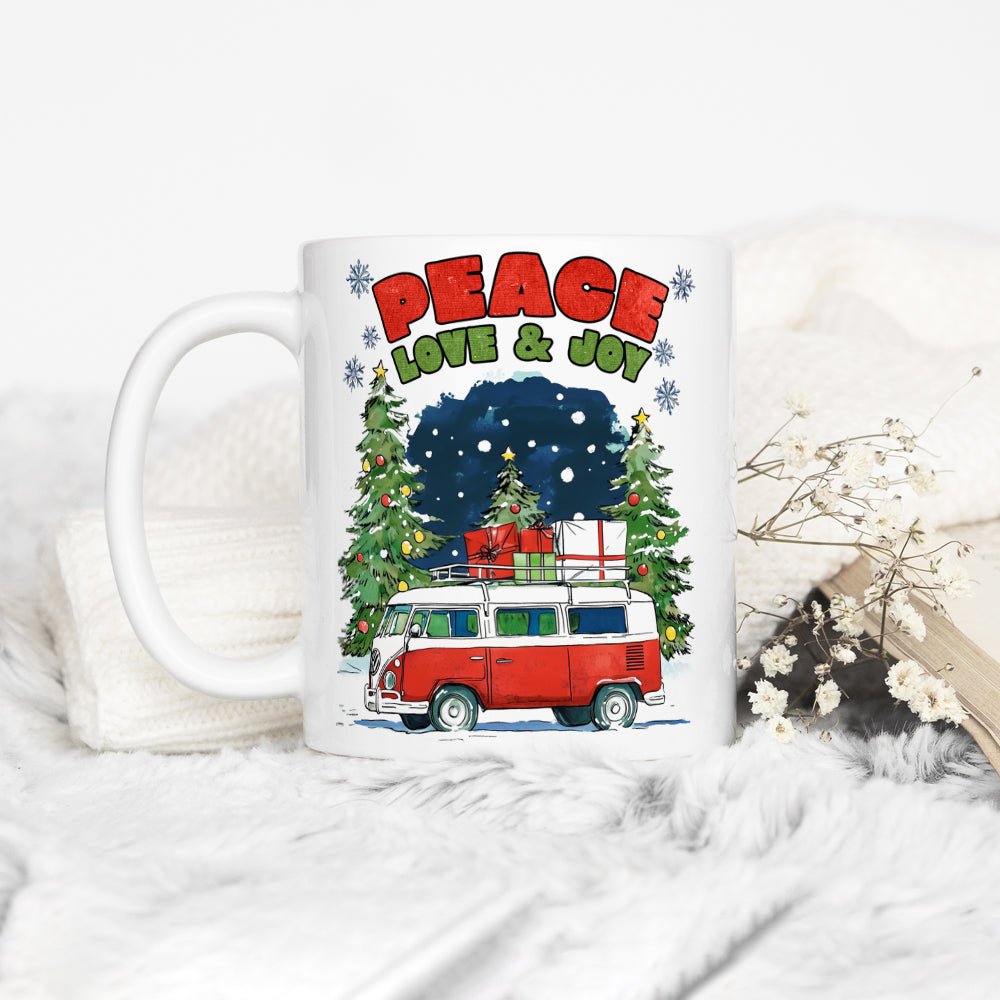 Peace Love Joy Mug - Loftipop