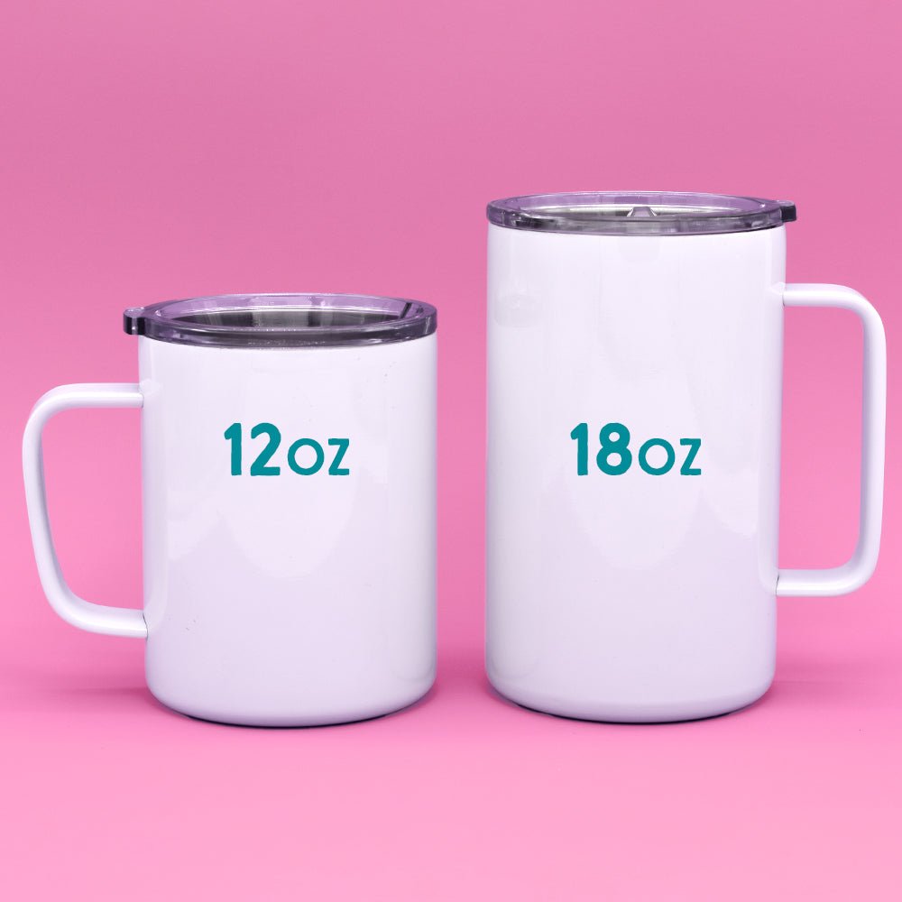 Personalized Birth Year 1970's Retro Insulated Travel Mug - Loftipop