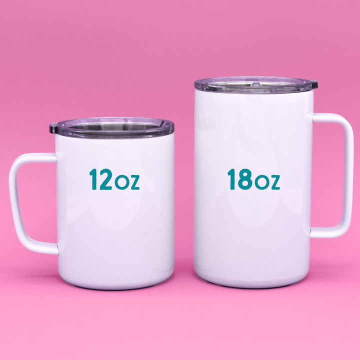 Personalized Birth Year 1980's Retro Insulated Travel Mug - Loftipop