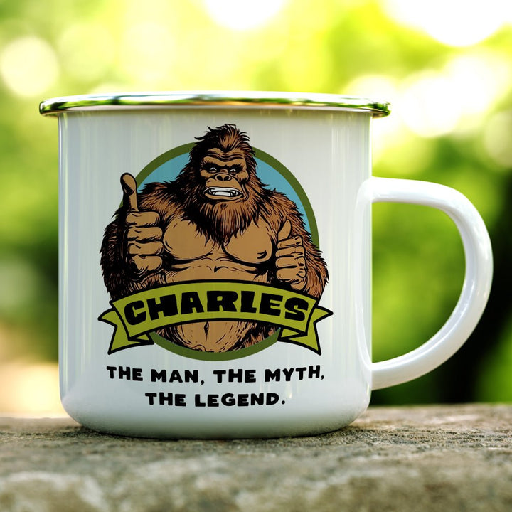 Personalized Name Bigfoot Camp Mug - Loftipop