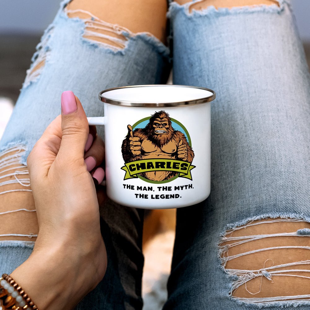 Personalized Name Bigfoot Camp Mug - Loftipop