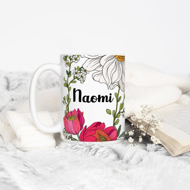 Personalized Name Botanical Mug - Loftipop