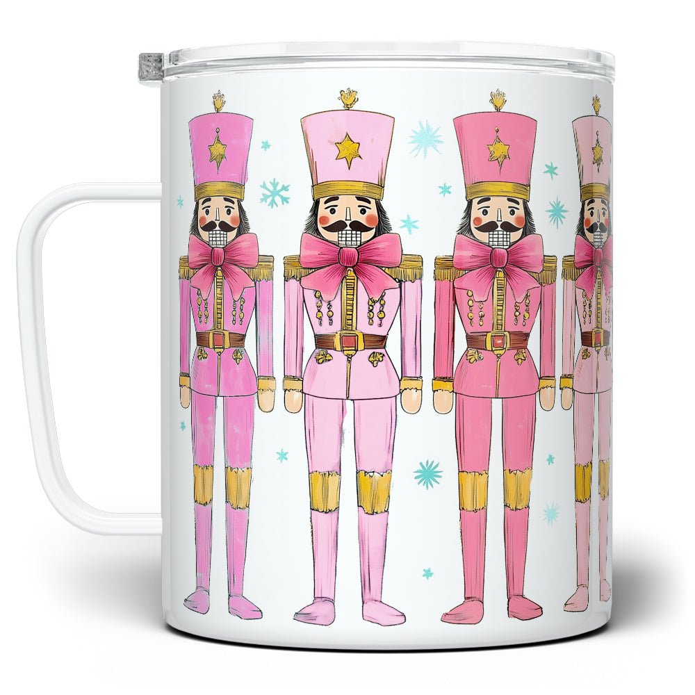 Pink Nutcracker Insulated Travel Mug - Loftipop