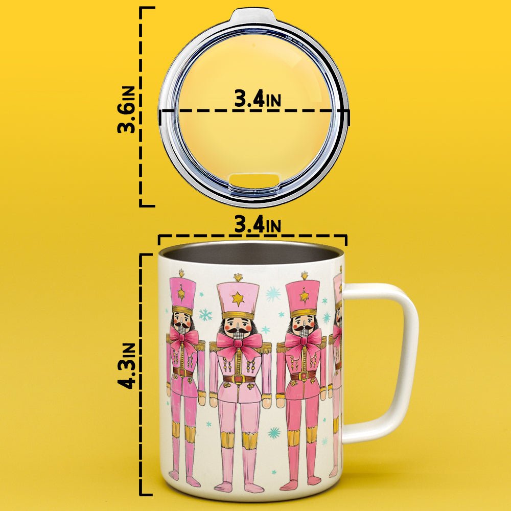 Pink Nutcracker Insulated Travel Mug - Loftipop