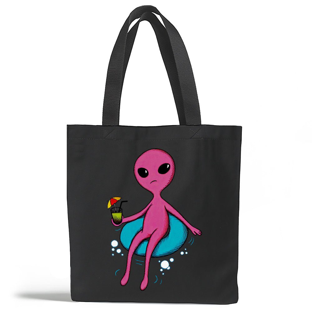 Poolside Alien Tote Bag - Loftipop