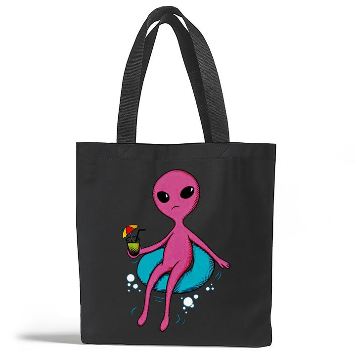 Poolside Alien Tote Bag - Loftipop